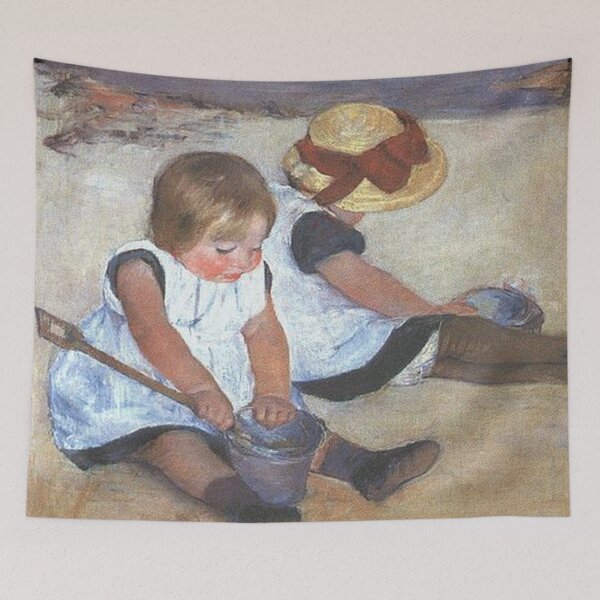 Item preview, Mary Cassatt -Children Playing on the Beach designed and sold by tomorrowsart.