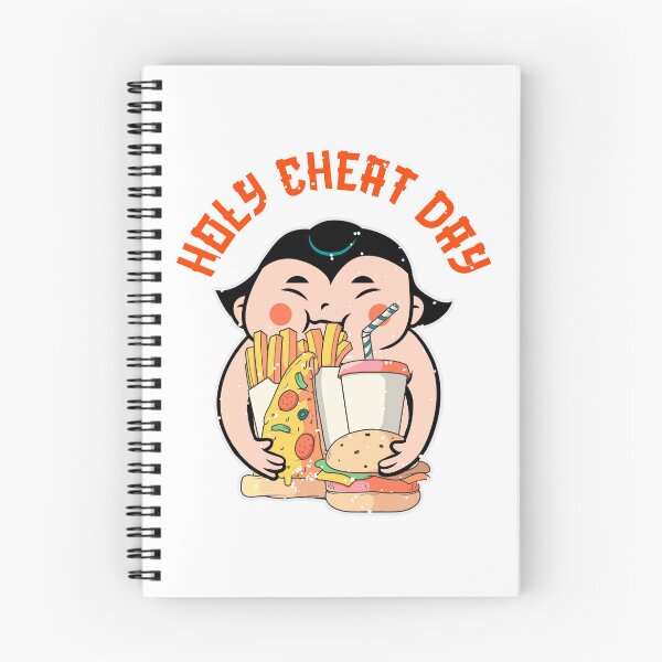 Item preview, Holy cheat day funny Japanese styled junk food lover designed and sold by sashashuba.