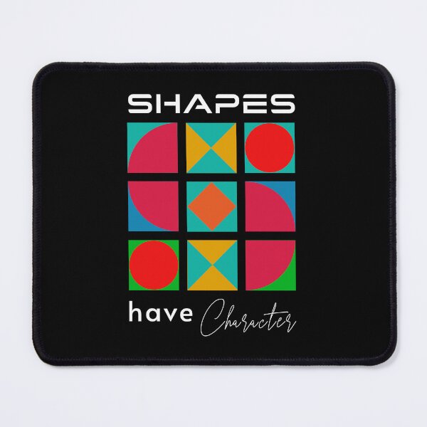 Item preview, Colorful Geometric Shapes With Character designed and sold by Wonder Of Light.