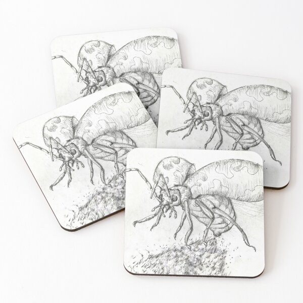 Item preview, Bombardier beetle in action over the enemy. designed and sold by Pattanapong Pongampai.