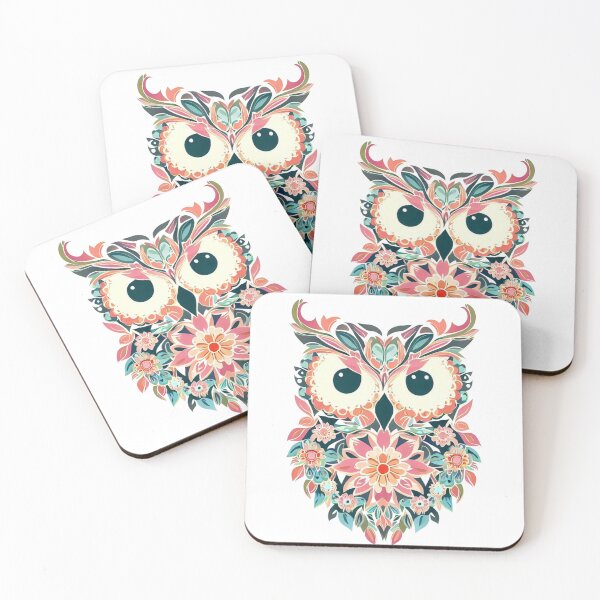 Item preview, Cute Floral Owl, Little Owl designed and sold by Cr320.