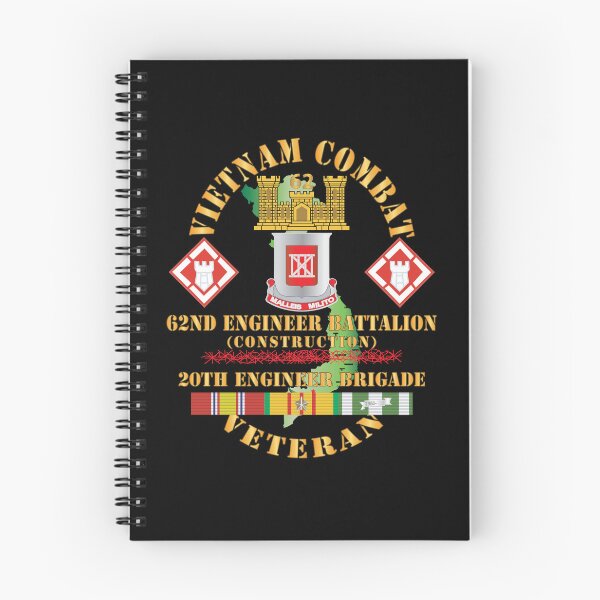 Item preview, Army - Vietnam Combat Veteran - 62nd Engineer Bn, 20th Engineer Brigade SSI w VN SVC X 300 designed and sold by Military Insignia Products.