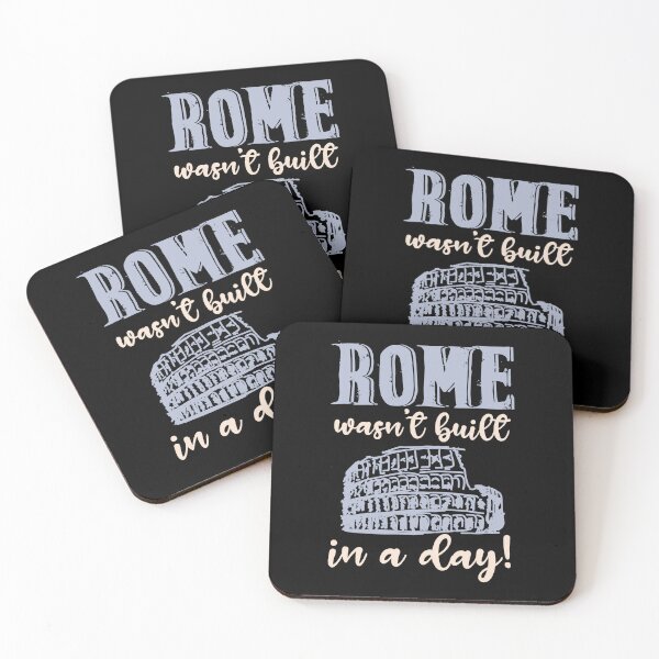 Item preview, Rome Wasn't Built In A Day (Dark) designed and sold by the-krisney-way.