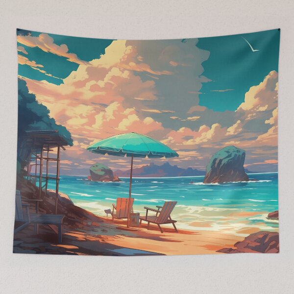 Item preview, Beach vibes #11 designed and sold by Carmillai.
