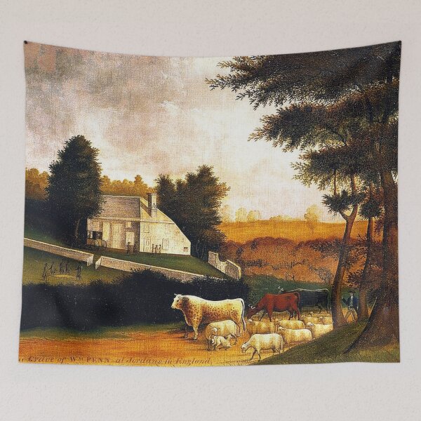 Item preview, Edward Hicks -Grave of William Penn designed and sold by tomorrowsart.