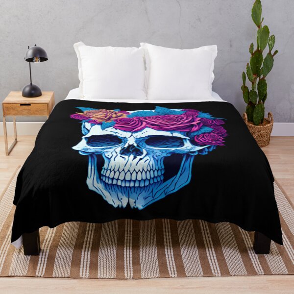 Item preview, Roses Skull designed and sold by Seljomoon.