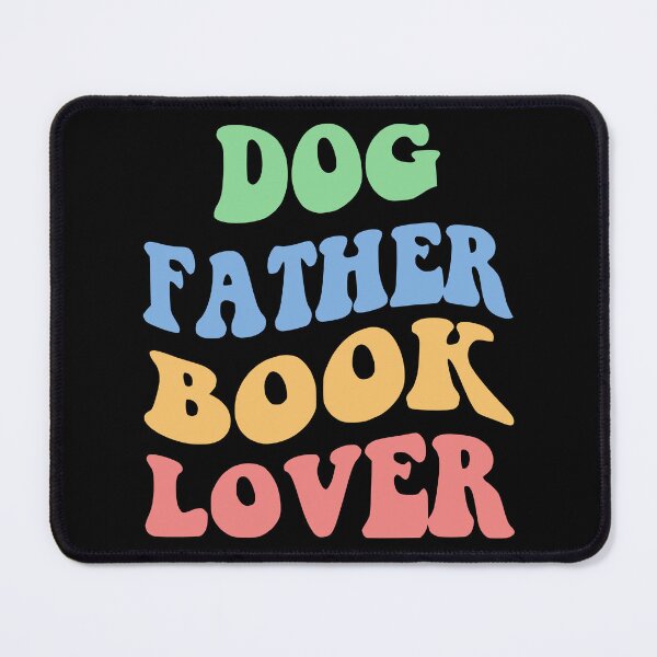 Item preview, Dog Father Book Lover IV designed and sold by Lemon Pepper.