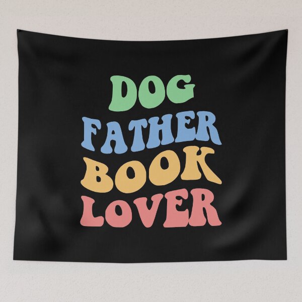 Item preview, Dog Father Book Lover IV designed and sold by Lemon Pepper.