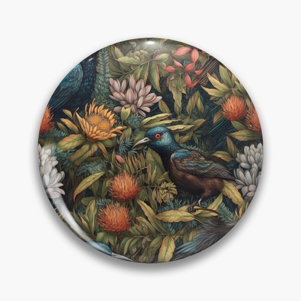 Item preview, Native New Zealand Flora and Fauna Illustrations - Bright and Colorful 2 designed and sold by lolomastudio.