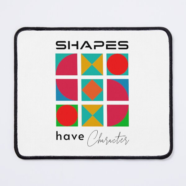 Item preview, Colorful Geometric Shapes With Character designed and sold by Wonder Of Light.