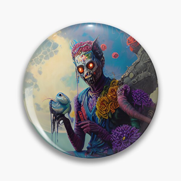 Item preview, Zombie sits on the background of the moon designed and sold by MadinaFatt.