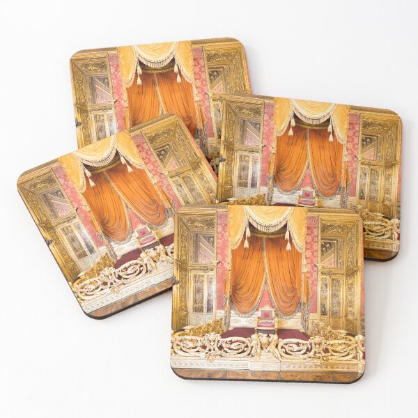 Item preview, Royal Palace Throne Room. Luxury elegant ancient interior, circa 1860 designed and sold by Paolo Modena Photography    -   Fine Italian Art.