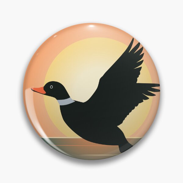 Item preview, Taking off Duck. Silhouette. Duck hunter hiking designed and sold by viva121.