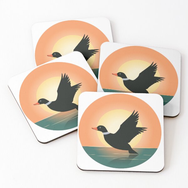 Item preview, Taking off Duck. Silhouette. Duck hunter hiking designed and sold by viva121.