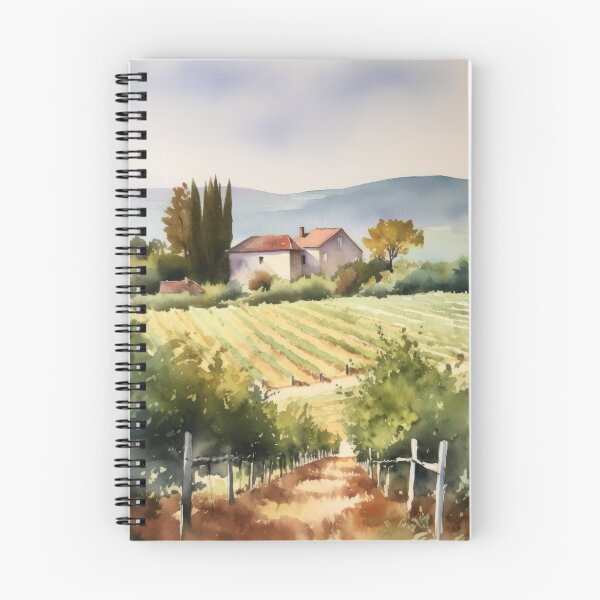Artikelvorschau, Französischer Weinberg entworfen und verkauft von Vanover Designs.
