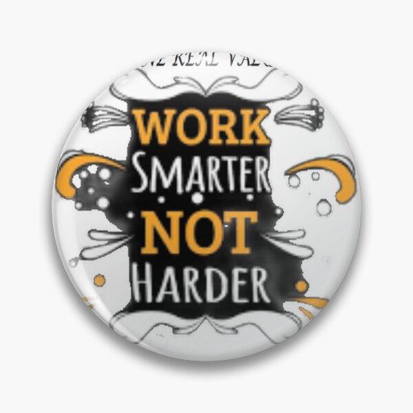 Item preview, Keep calm & think work smarter not harder classic design designed and sold by MoversPlus.