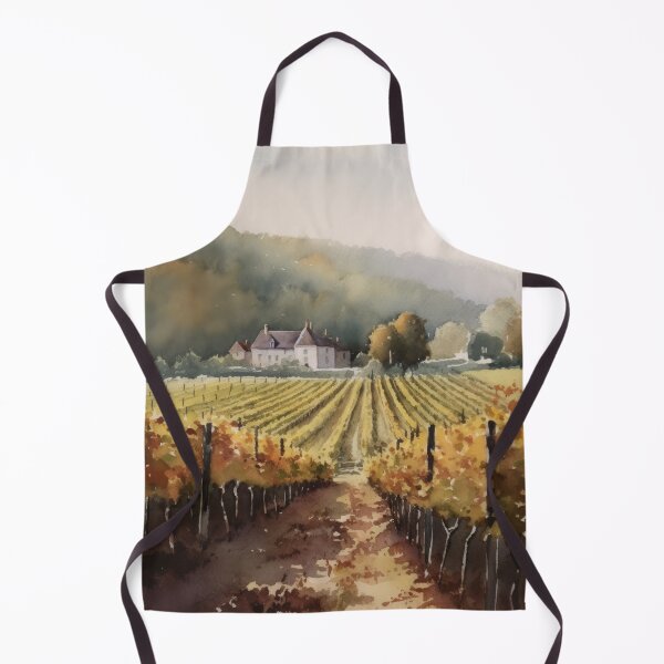 Artikelvorschau, Französischer Weinberg entworfen und verkauft von Vanover Designs.
