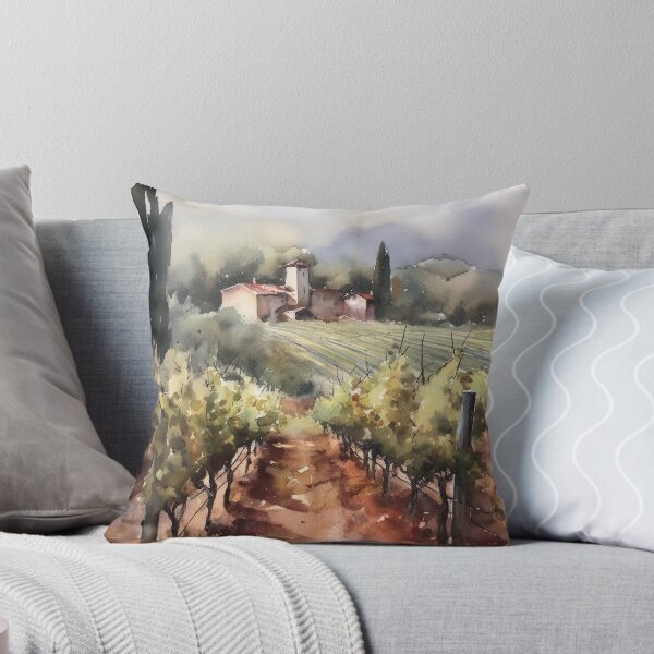 Artikelvorschau, Französischer Weinberg entworfen und verkauft von Vanover Designs.