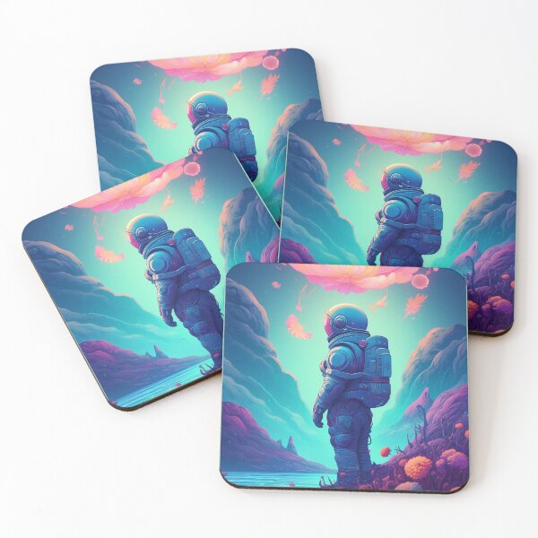 Item preview, Astronaut Aesthetic Art Design | Astronaut Anime SciFi Design | Astronaut Space Art designed and sold by AlNoah.
