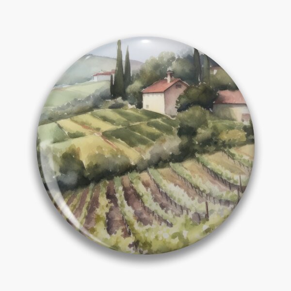 Artikelvorschau, Französischer Weinberg entworfen und verkauft von Vanover Designs.