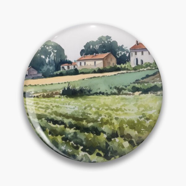 Artikelvorschau, Französischer Weinberg entworfen und verkauft von Vanover Designs.