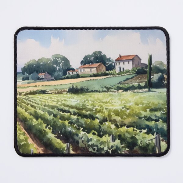Artikelvorschau, Französischer Weinberg entworfen und verkauft von Vanover Designs.