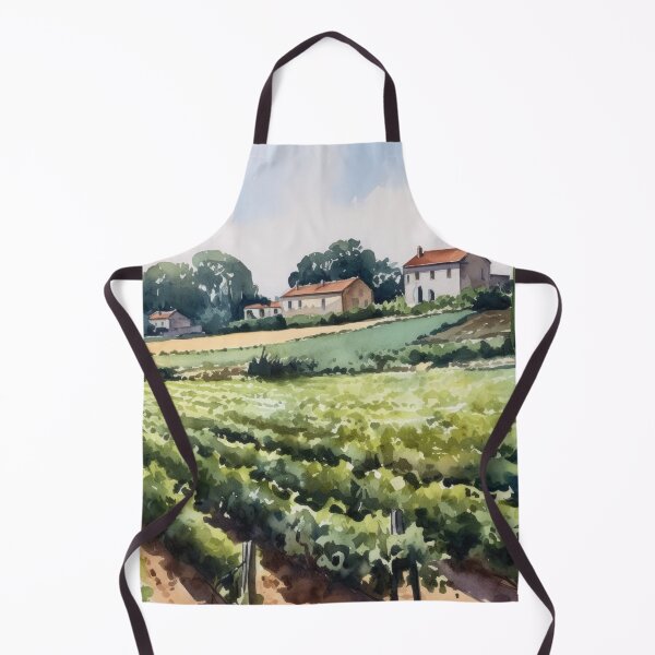 Artikelvorschau, Französischer Weinberg entworfen und verkauft von Vanover Designs.
