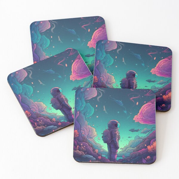 Item preview, Astronaut Aesthetic Art Design | Astronaut Anime SciFi Design | Astronaut Space Art designed and sold by AlNoah.