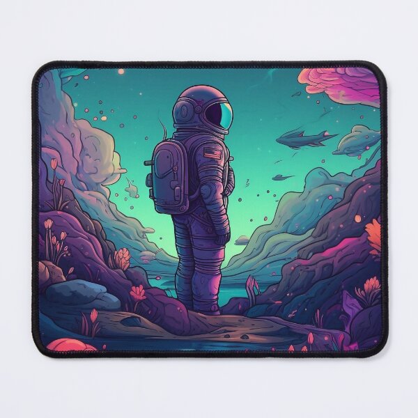 Item preview, Astronaut Aesthetic Art Design | Astronaut Anime SciFi Design | Astronaut Space Art designed and sold by AlNoah.