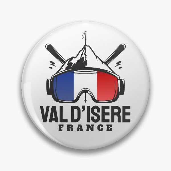 Item preview, Val d'Isere France Ski Resort Skiing Souvenir designed and sold by JackCurtis1991.