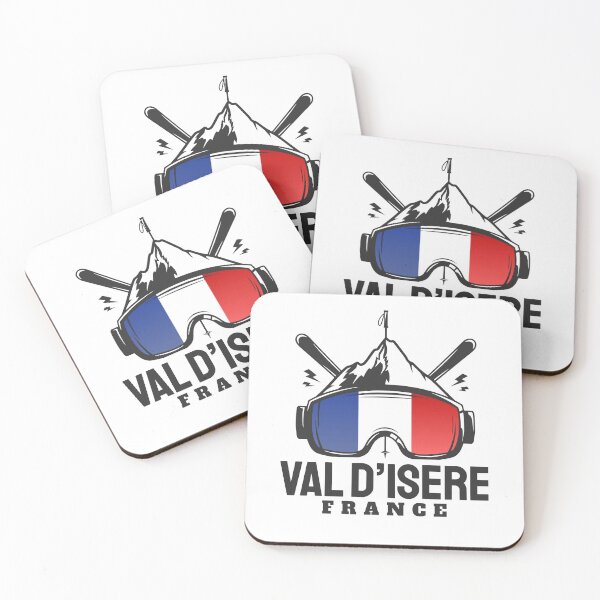 Aperçu de l'œuvre Val d'Isère France Ski Resort Ski Souvenir créée et vendue par JackCurtis1991.