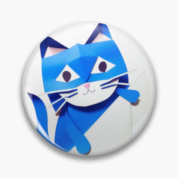 Item preview, Blue Cat Quilled Art designed and sold by HanaiPrint.