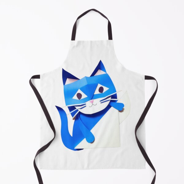 Item preview, Blue Cat Quilled Art designed and sold by HanaiPrint.