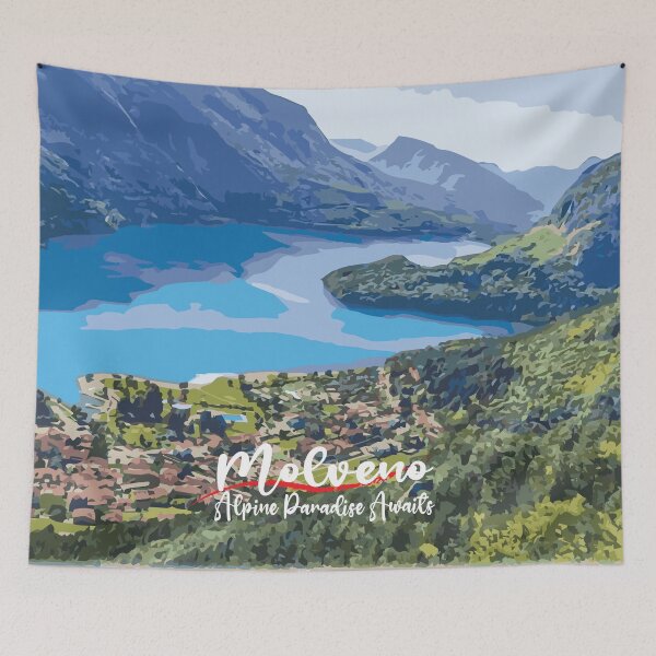 Item preview, Molveno, Alpine paradise awaits designed and sold by Era-of-Traveler.