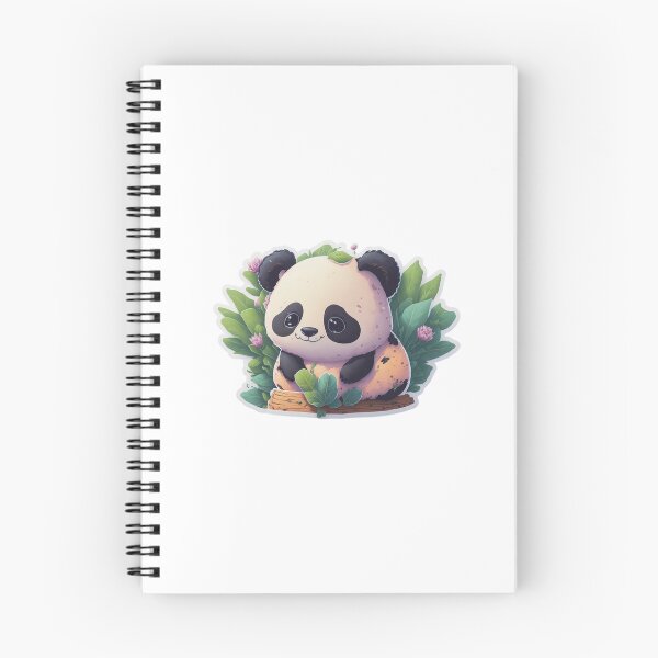 Item preview, Very Cute Chibi Digital Art Slothful Panda designed and sold by ChibiArtline.