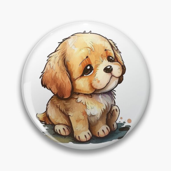 Item preview, Add Some Adorable Charm to Your Favorite Items with Our Cute Puppy Sticker - Perfect for Dog Lovers Everywhere! designed and sold by Wallapana.