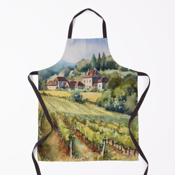 Artikelvorschau, Französischer Weinberg entworfen und verkauft von Vanover Designs.