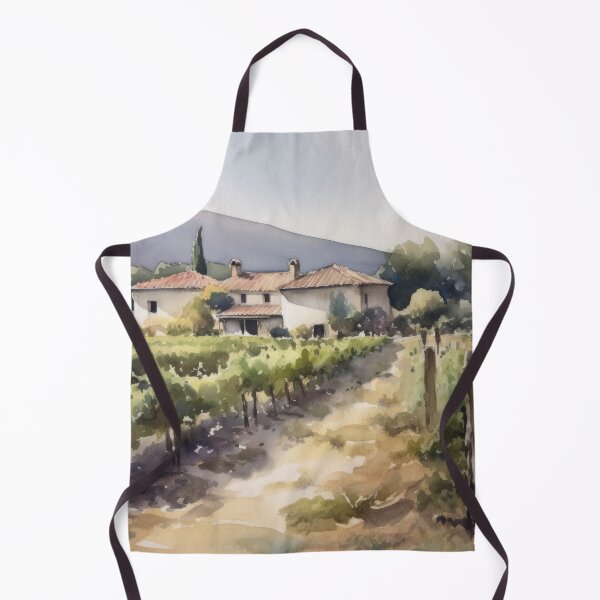 Artikelvorschau, Französischer Weinberg entworfen und verkauft von Vanover Designs.