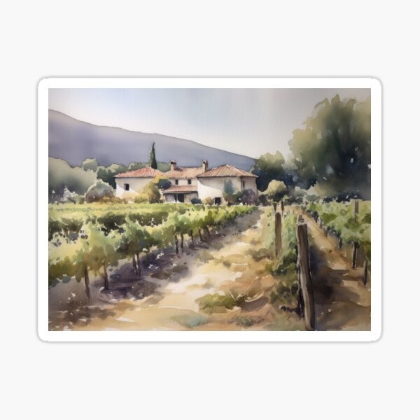 Item preview, French Vineyard  designed and sold by Vanover Designs.