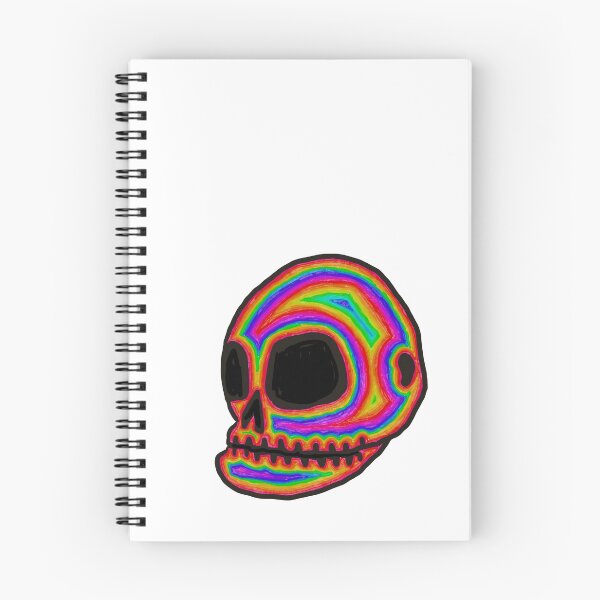 Item preview, Rainbow skull designed and sold by GanethLey.art.