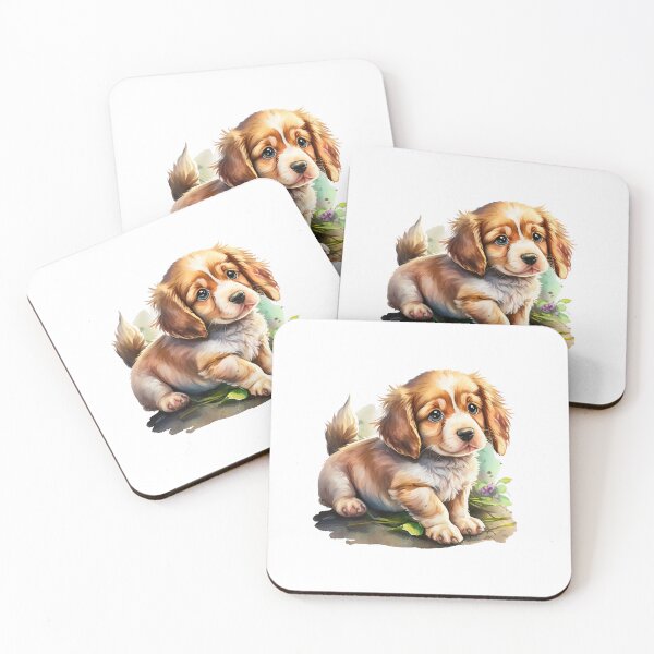 Item preview, Add Some Adorable Charm to Your Favorite Items with Our Cute Puppy Sticker - Perfect for Dog Lovers Everywhere! designed and sold by Wallapana.