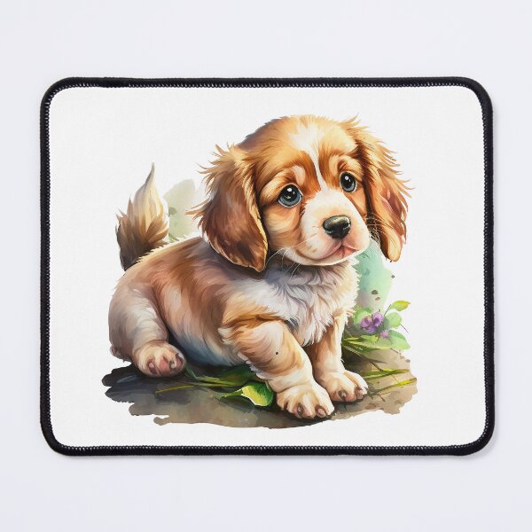 Item preview, Add Some Adorable Charm to Your Favorite Items with Our Cute Puppy Sticker - Perfect for Dog Lovers Everywhere! designed and sold by Wallapana.