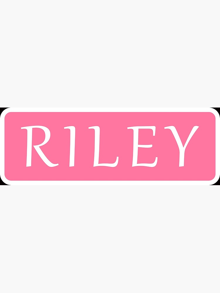 Riley Name | Greeting Card