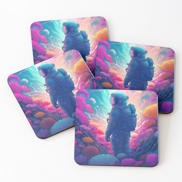 Item preview, Astronaut Aesthetic Art Design | Astronaut Anime SciFi Design | Astronaut Space Art designed and sold by AlNoah.