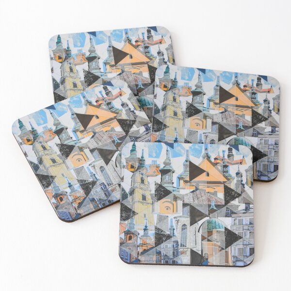 Item preview, Eastern European architecture collage designed and sold by JuliaMia.