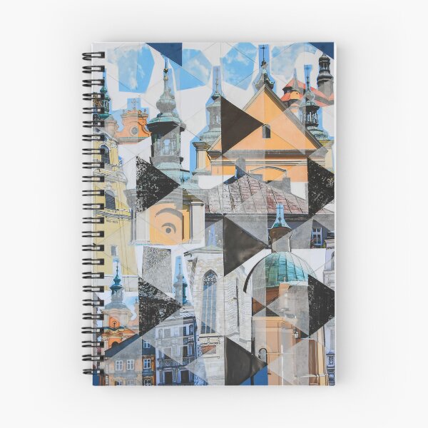 Item preview, Eastern European architecture collage designed and sold by JuliaMia.