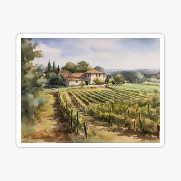 Item preview, French Vineyard  designed and sold by Vanover Designs.