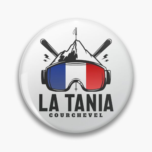 Item preview, La Tania Courchevel France Ski Resort Skiing Souvenir designed and sold by JackCurtis1991.