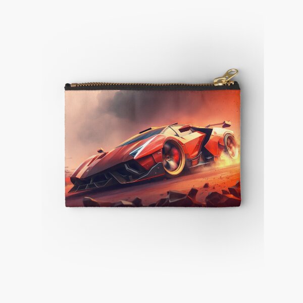 Item preview, Amazing Red Supercar With A Bright Sunshine  designed and sold by ByDigitalDream.