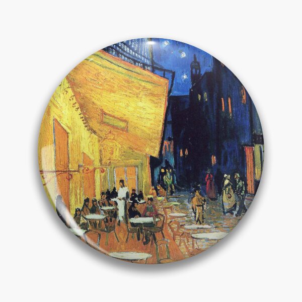 Item preview, Vincent van Gogh - The Cafe Terrace on the Place de Forum in Arles at Nigh designed and sold by irinatsy.